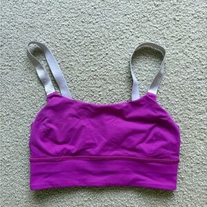 Lululemon Sports Bra size 6 with adjustable straps